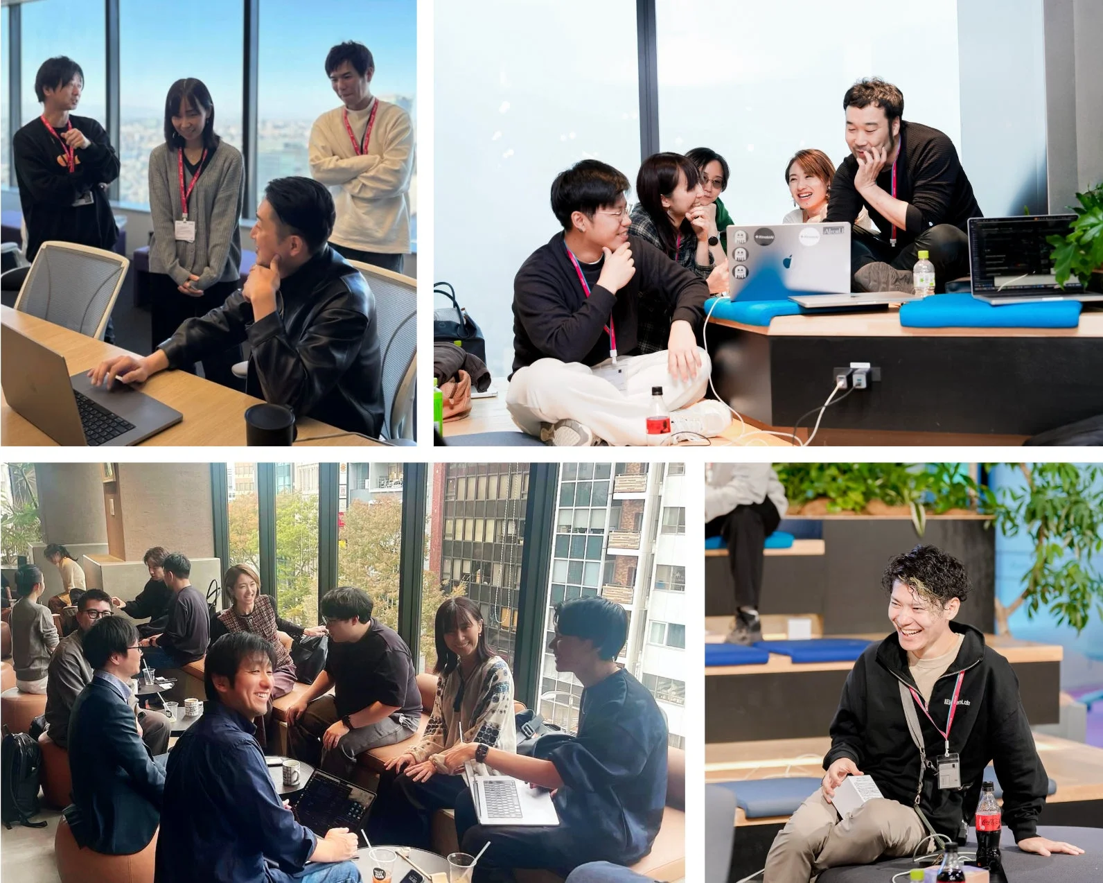 活発な議論が行われるオフィス風景